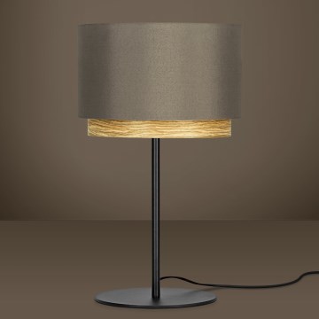 Eglo - Stolná lampa 1xE27/40W/230V hnedá