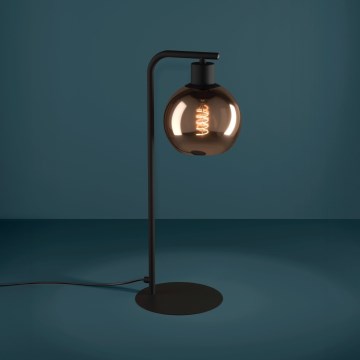 Eglo - Stolná lampa 1xE27/40W/230V medená