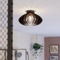 Eglo - Stropné svietidlo 1xE27/40W/230V pr. 38 cm čierna