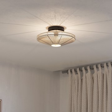 Eglo - Stropné svietidlo 1xE27/40W/230V priemer 38 cm krémové