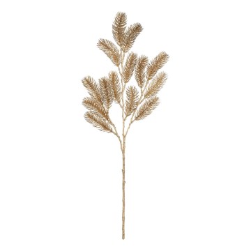 Eglo - Umelá vianočná vetvička 73,5 cm zlatá