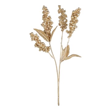 Eglo - Umelý kvet 44,5 cm zlatá