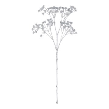 Eglo - Umelý kvet 53 cm strieborná