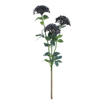 Eglo - Umelý kvet 56 cm modrá/zelená