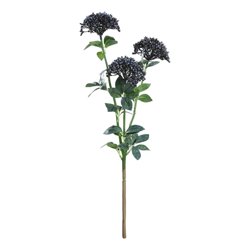 Eglo - Umelý kvet 56 cm modrá/zelená