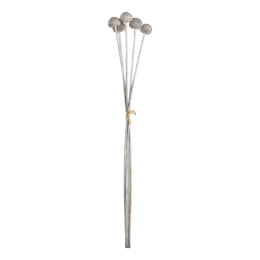 Eglo - Umelý kvet 58,5 cm strieborná