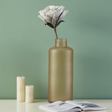 Eglo - Umelý kvet 65 cm biela