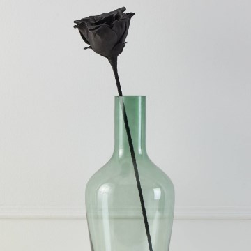 Eglo - Umelý kvet 65 cm čierna