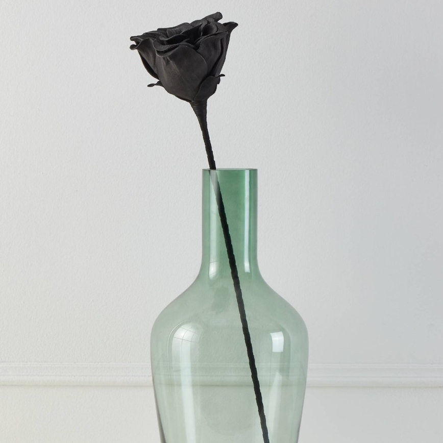 Eglo - Umelý kvet 65 cm čierna