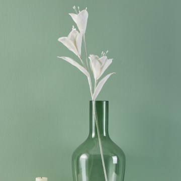 Eglo - Umelý kvet 85 cm biela