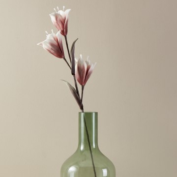 Eglo - Umelý kvet 85 cm červená
