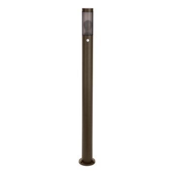 Eglo - Vonkajšia lampa so senzorom 1xE27/15W/230V 110 cm IP44