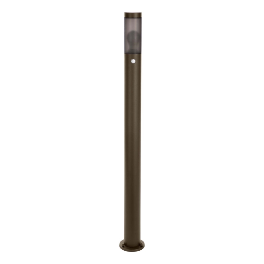 Eglo - Vonkajšia lampa so senzorom 1xE27/15W/230V 110 cm IP44