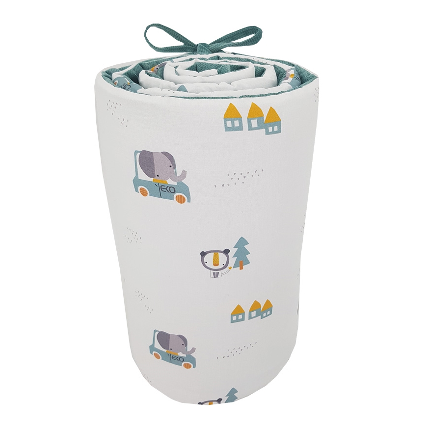 EKO - Mantinel do postieľky CARS 180 cm
