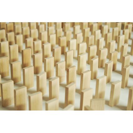 EkoToys - Drevené domino 830 ks buk