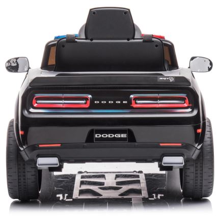Elektrické autíčko Dodge Challenger Polícia 50W/4500 mAh  čierna/biela