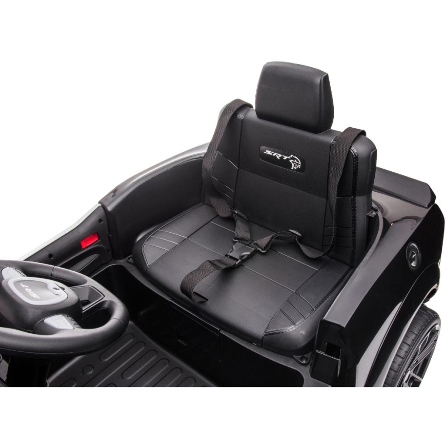 Elektrické autíčko Dodge Challenger Polícia 50W/4500 mAh  čierna/biela