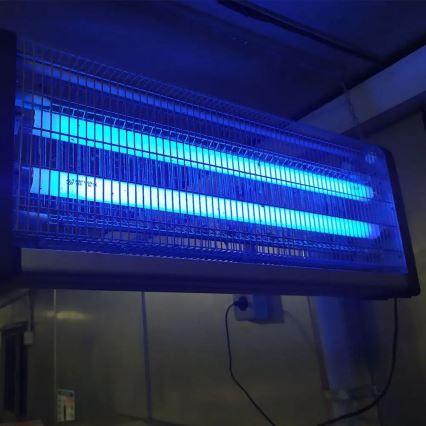 Elektrický lapač hmyzu 2x15W/230V — ideálny pre priestory do 100 m2