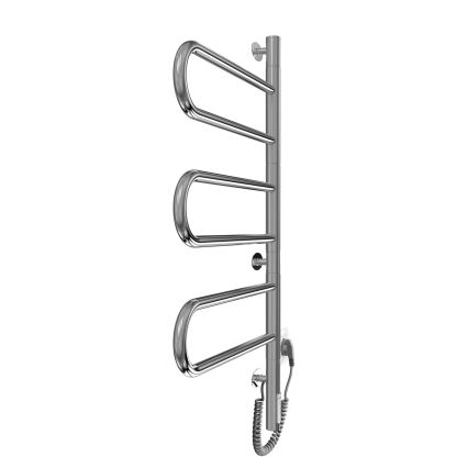 Elektrický otočný sušiak na uteráky TRISTAR 80W/230V 80x44,5 cm IP44 nerez/lesklý chróm