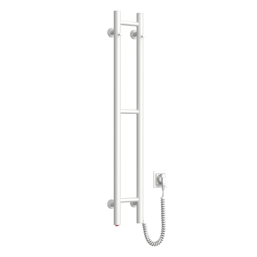 Elektrický sušiak na uteráky SILOUETTE 187W/230V 101,1 cm IP44 biela pravá zaokrúhlený