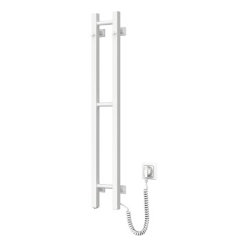 Elektrický sušiak na uteráky SILOUETTE 187W/230V 101,1 cm IP44 biely pravý hranatý
