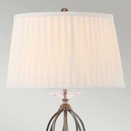 Elstead - Stolová lampa AEGEAN 1xE27/60W/230V bronzová