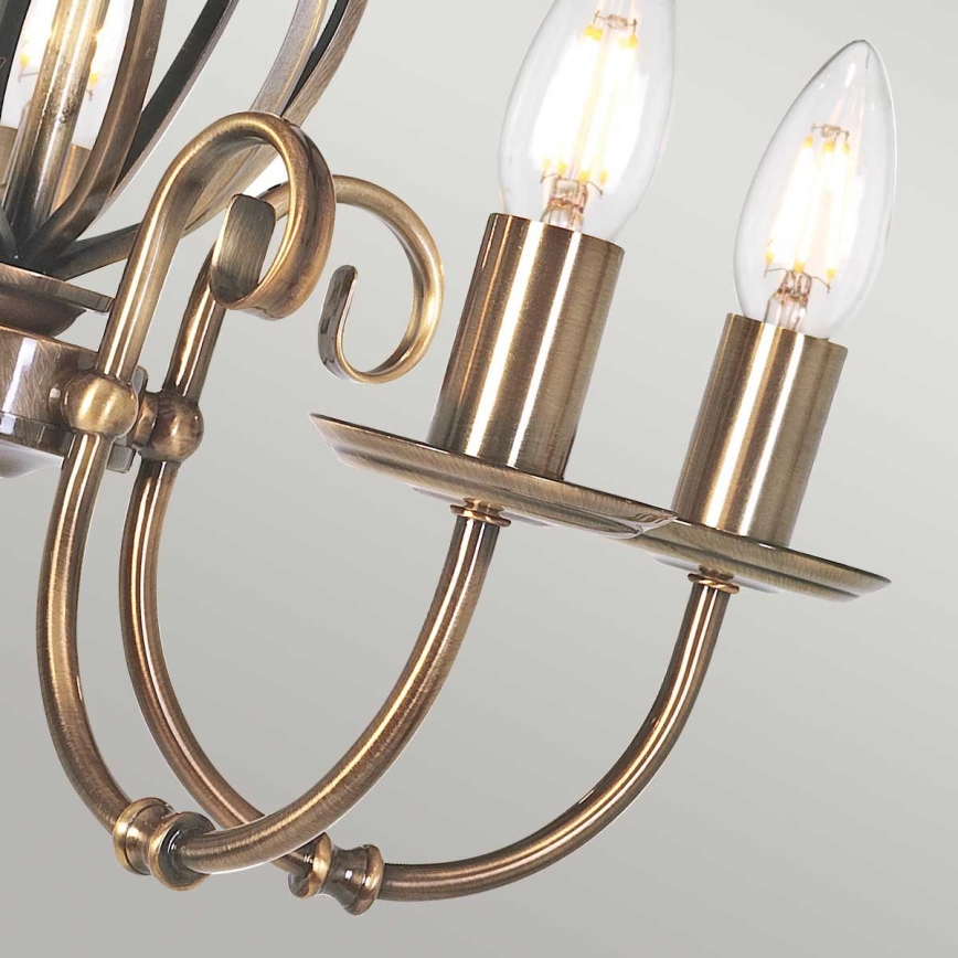 Elstead - Luster na reťazi ARTISAN 5xE14/60W/230V