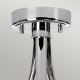 Elstead - LED Kúpeľňový luster na tyči FALMOUTH 1xG9/3W/230V IP44 čierna/lesklý chróm