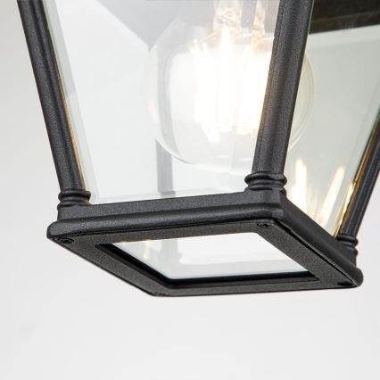 Elstead - Vonkajšie stropné svietidlo BAYVIEW 1xE27/60W/230V IP44 čierne