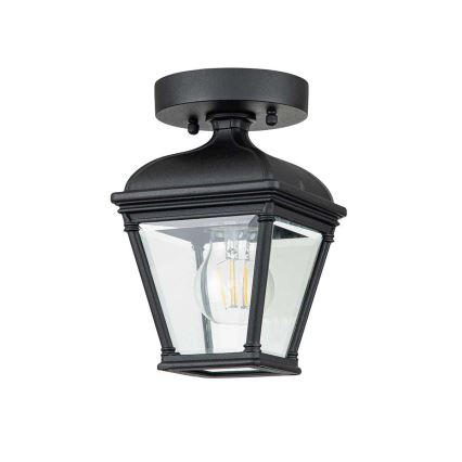 Elstead - Vonkajšie stropné svietidlo BAYVIEW 1xE27/60W/230V IP44 čierne