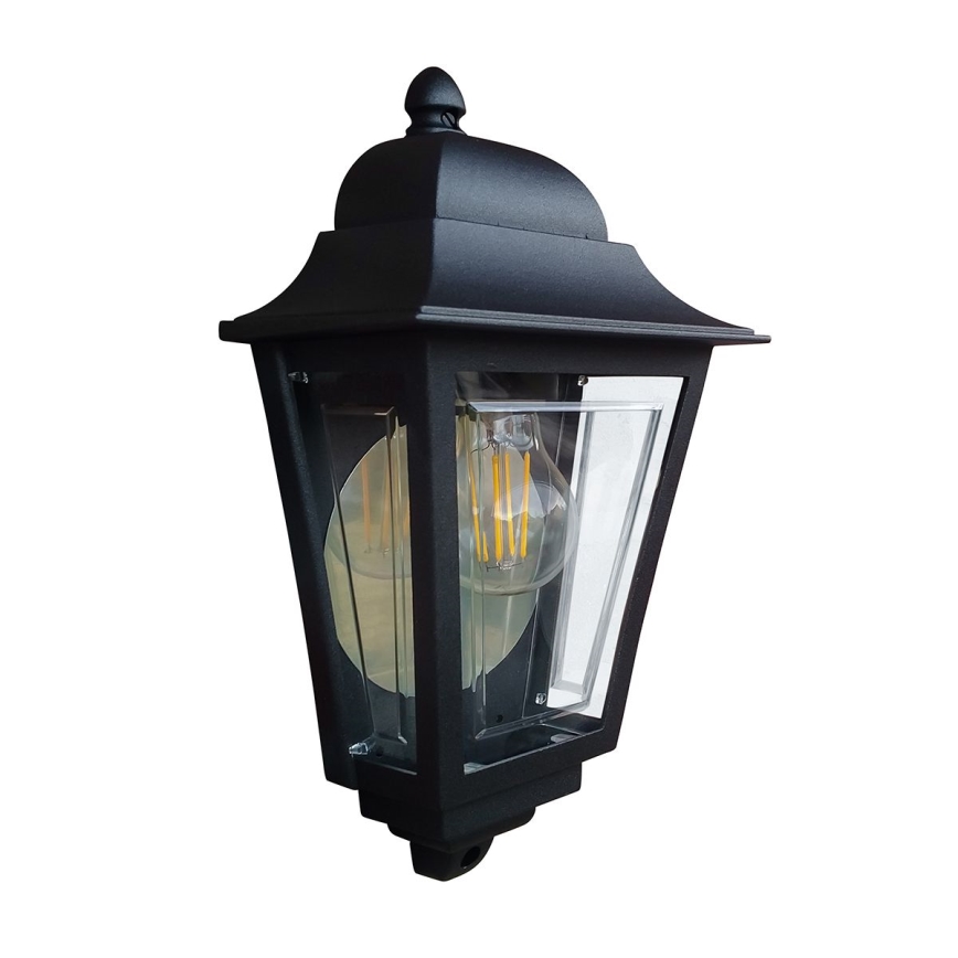 Elstead - Vonkajšie nástenné svietidlo DECO LANE 1xE27/60W/230V IP44 čierne