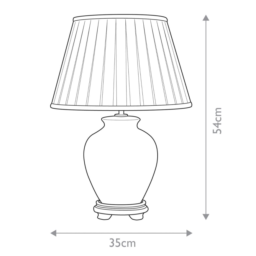 Elstead - Stolná lampa LINYI 1xE27/60W/230V