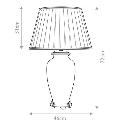 Elstead - Stolná lampa PING 1xE27/60W/230V