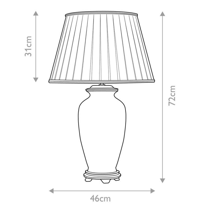 Elstead - Stolná lampa PING 1xE27/60W/230V