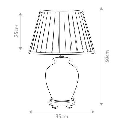 Elstead - Stolná lampa SOLING 1xE27/60W/230V
