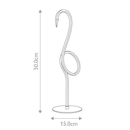 Elstead - LED Stolná lampa FLAMINGO LED/6W/230V 3000K ružová