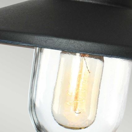 Elstead - Vonkajšie svietidlo KLAMPENBORG 1xE27/60W/230V IP44 čierna