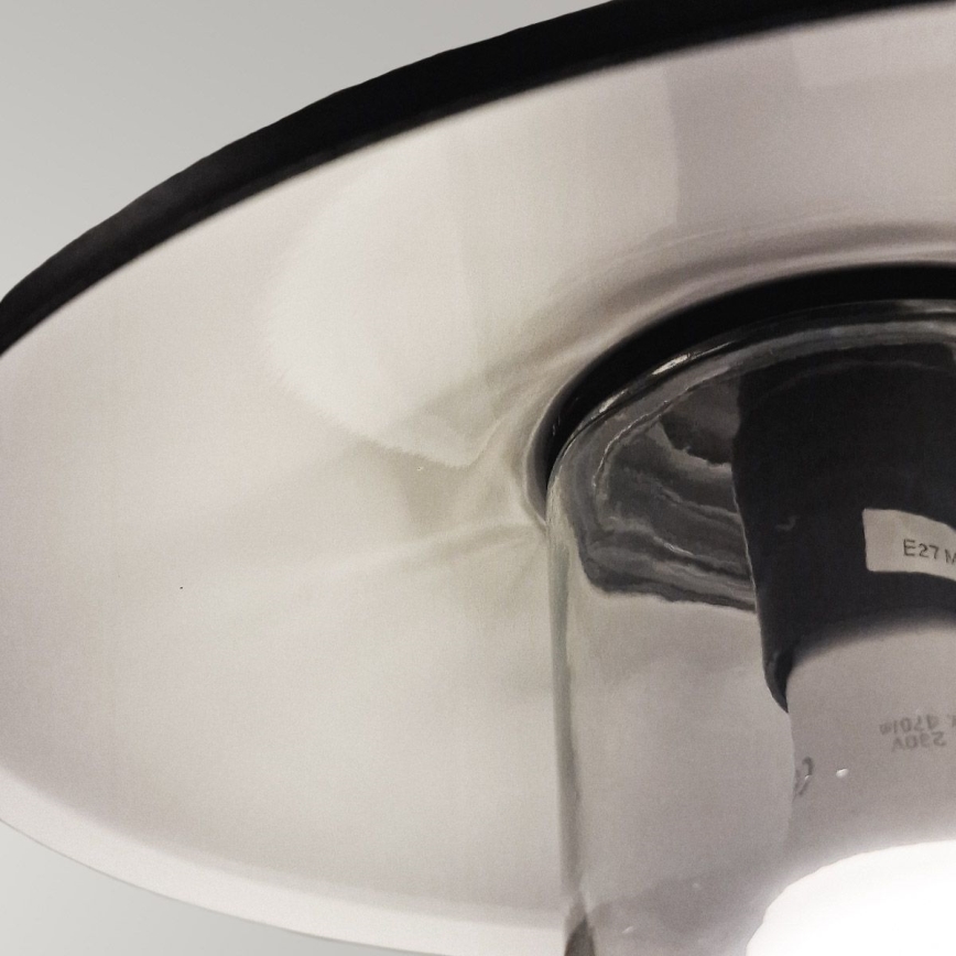 Elstead - Vonkajšie svietidlo KLAMPENBORG 1xE27/60W/230V IP44 čierna