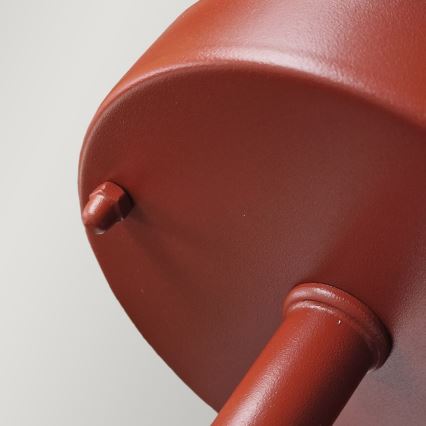 Elstead - Vonkajšie nástenné svietidlo KLAMPENBORG 1xE27/60W/230V IP44 červené