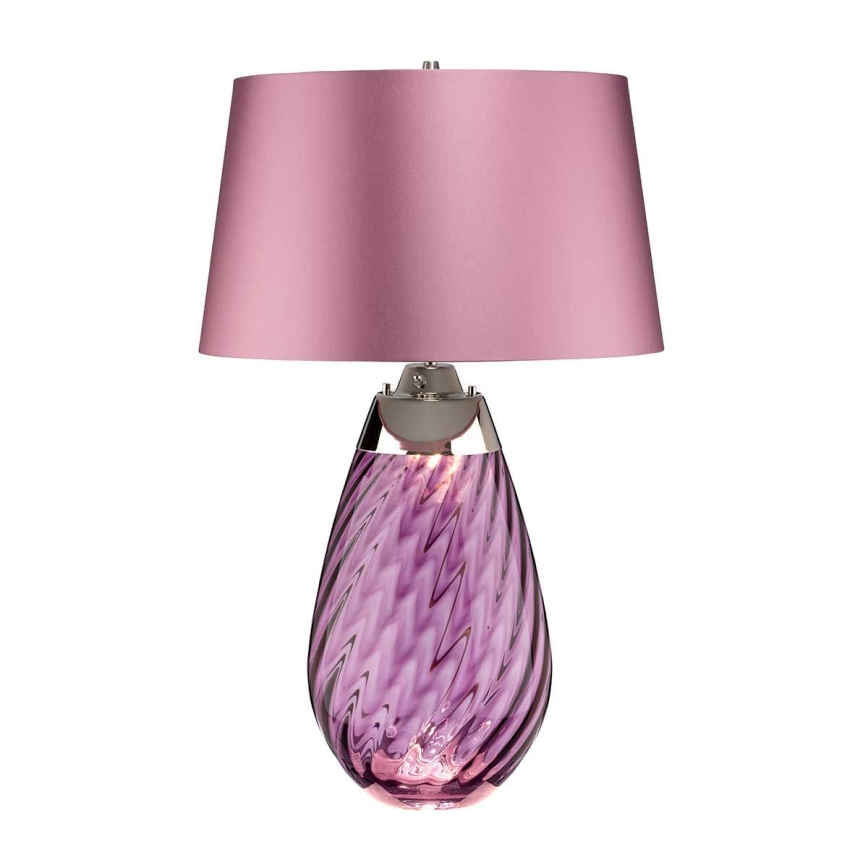 Elstead - LED Stolná lampa LENA 1xE27/40W/230V + 1xGU10/7W 74 cm ružová