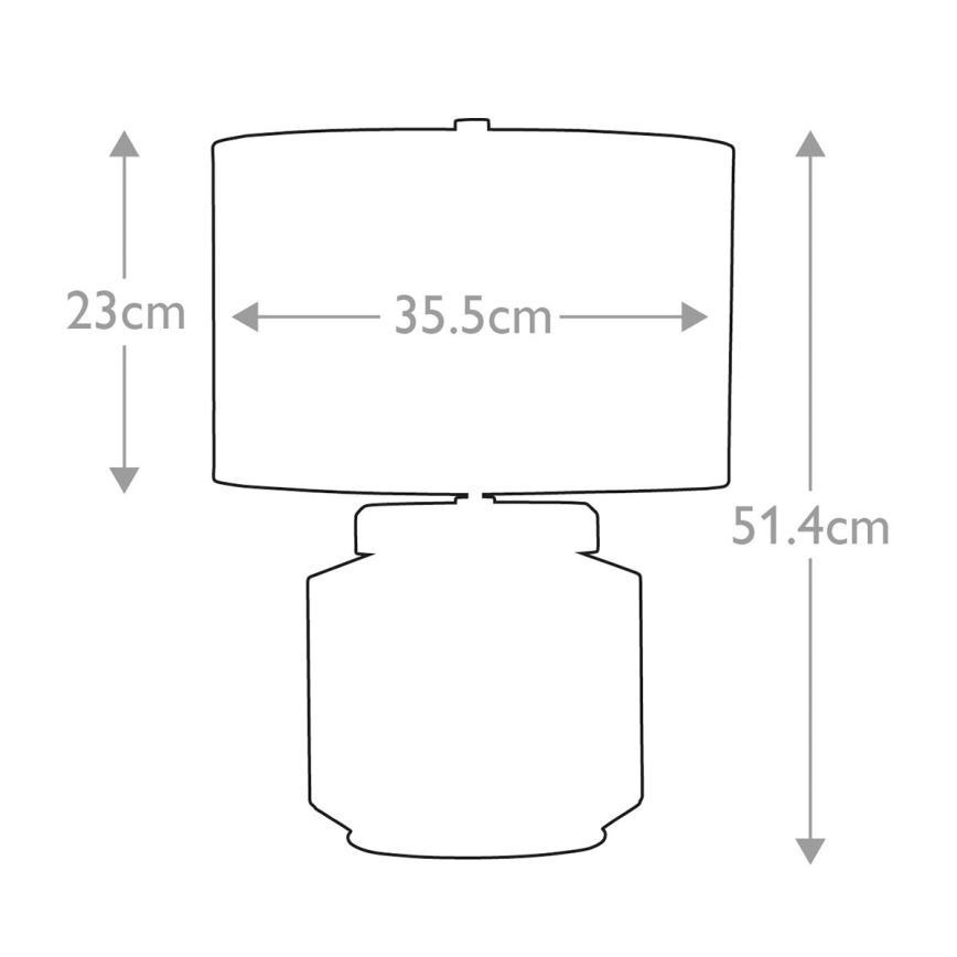 Elstead - Stolná lampa LUGA 1xE27/60W/230V