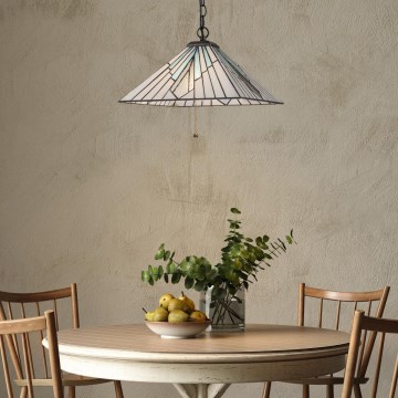 Elstead - Luster na reťazi ALDERLEY 2xE27/60W/230V
