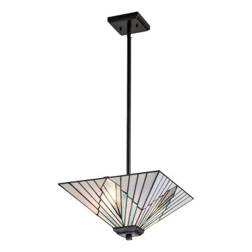 Elstead - Luster na tyči ALDERLEY 2xE27/60W/230V