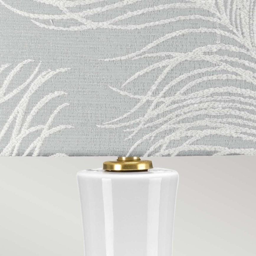Elstead - Stolná lampa MILO 1xE27/60W/230V šedá