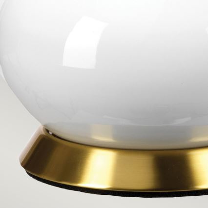 Elstead - Stolná lampa MILO 1xE27/60W/230V šedá