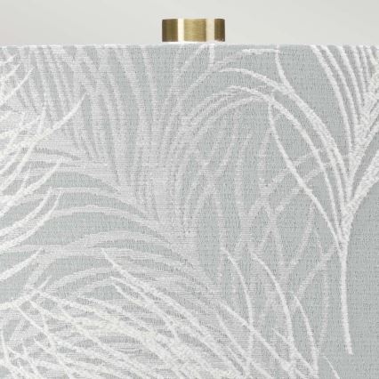 Elstead - Stolná lampa MILO 1xE27/60W/230V šedá