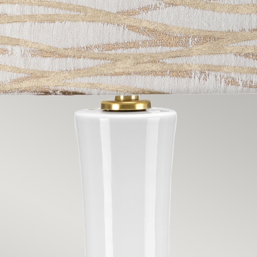 Elstead - Stolná lampa MILO 1xE27/60W/230V béžová