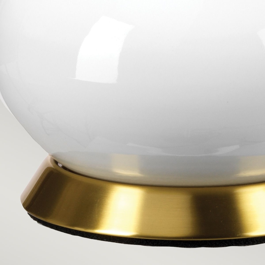 Elstead - Stolná lampa MILO 1xE27/60W/230V béžová