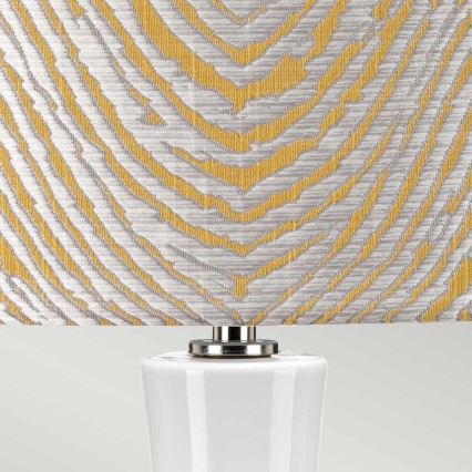 Elstead - Stolná lampa MILO 1xE27/60W/230V šedá/zlatá