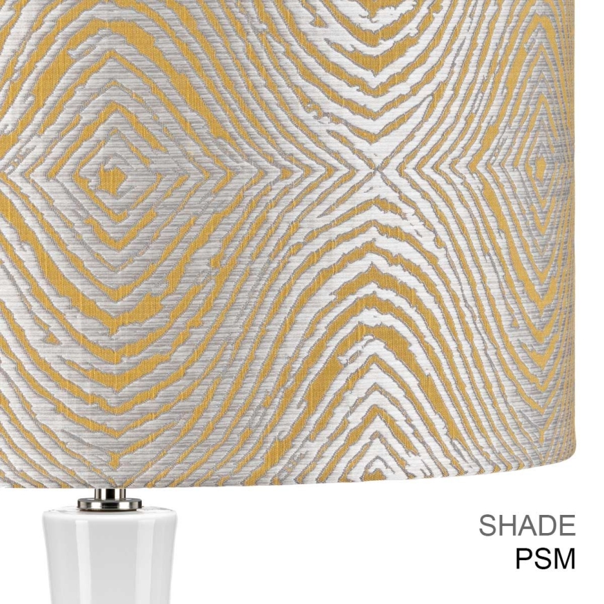 Elstead - Stolná lampa MILO 1xE27/60W/230V šedá/zlatá